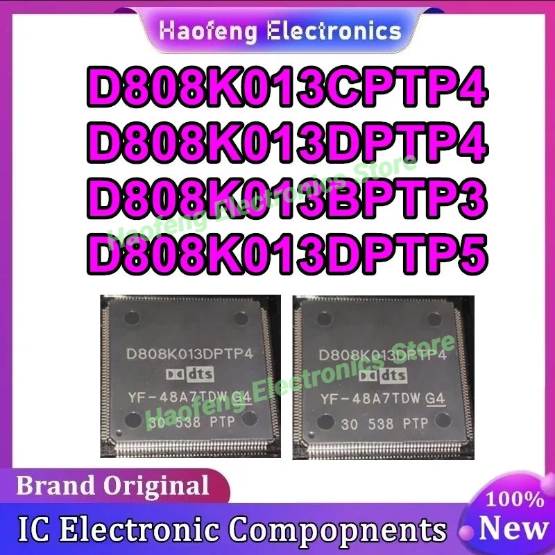 

D808K013CPTP4 D808K013DPTP4 D808K013BPTP3 D808K013DPTP5 D808K013 QFP Совершенно новый оригинальный заводской