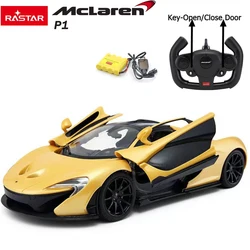 RASTAR Mclaren P1 RC Car Model 1:14 600mAh Battery RC Open/Close Door LED Lights Rubber Wheels Toys For Children Adults