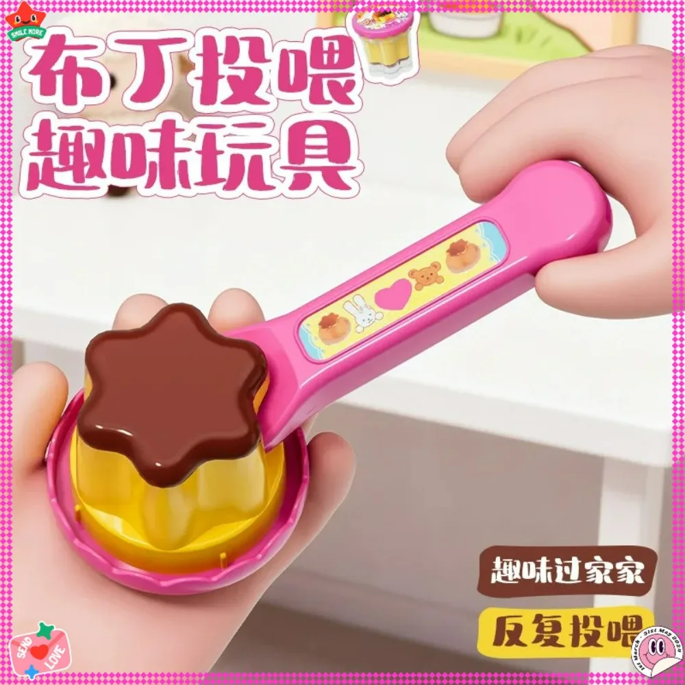 Voedselpuddingvoerspeelgoed, NIEUW 6 soorten - IJs/Pudding/Bento/Ramen met dienblad Rollenspel Vroeg onderwijs Speelhuisspeelgoed