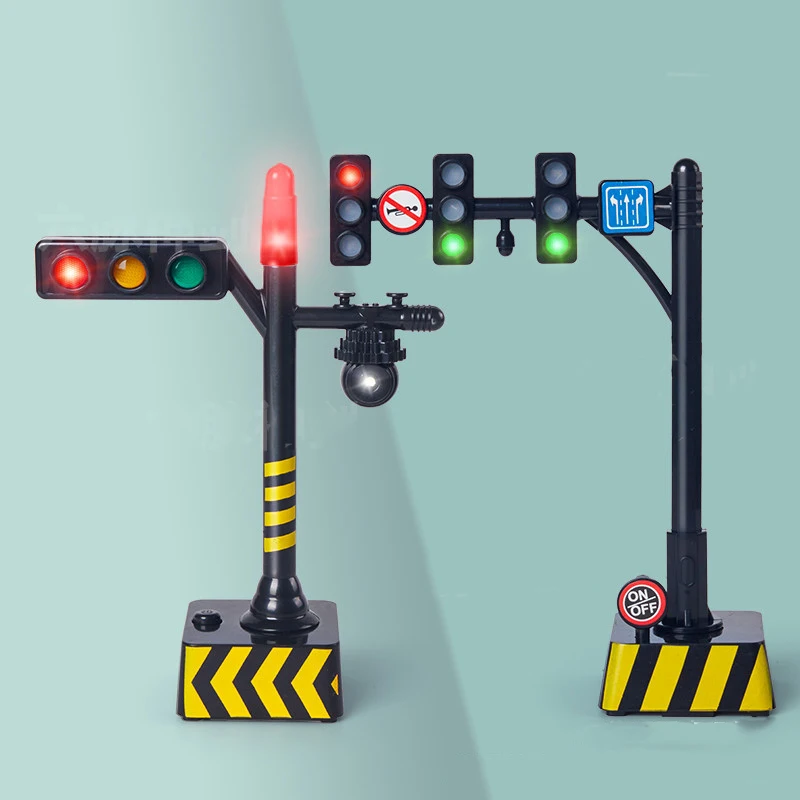 

Simulation Traffic Light Toy Traffic Signal Model Road Scene Toys Early Education Luminous Traffic Lights Kids Educational Toy