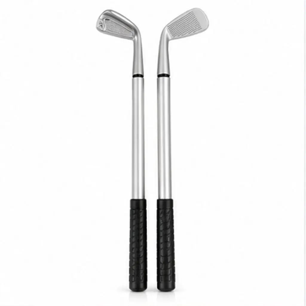 10Pcs Golf Ballpoint Pen Set Aluminum Alloy PP Material Retro Chic Desktop Ornament Gift for Golf Enthusiasts Fathers Day