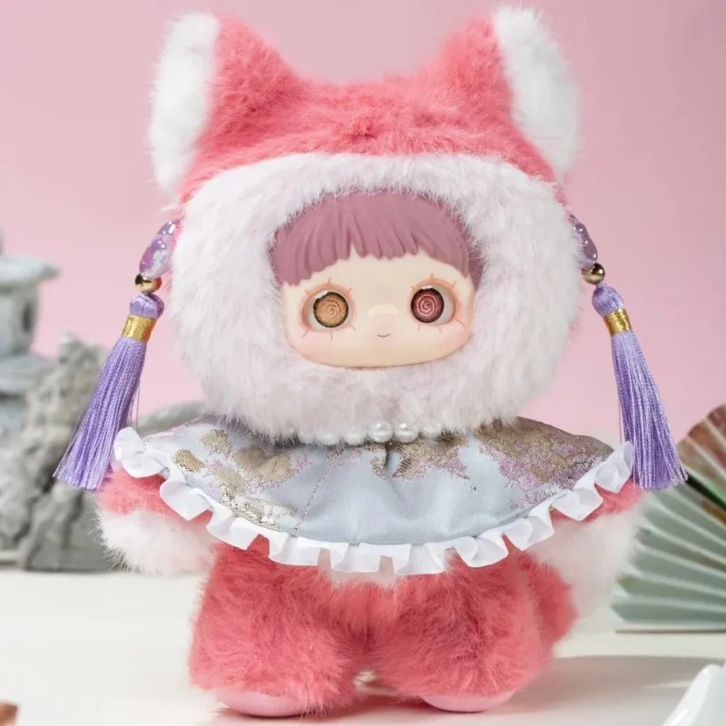 HiTOY Maymei V3 Gedicht van de lente Serie Pluche Blind Box Doll Action Figure Mysterieuze Box Bag Hanger Verrassing Verjaardagscadeau Speelgoed