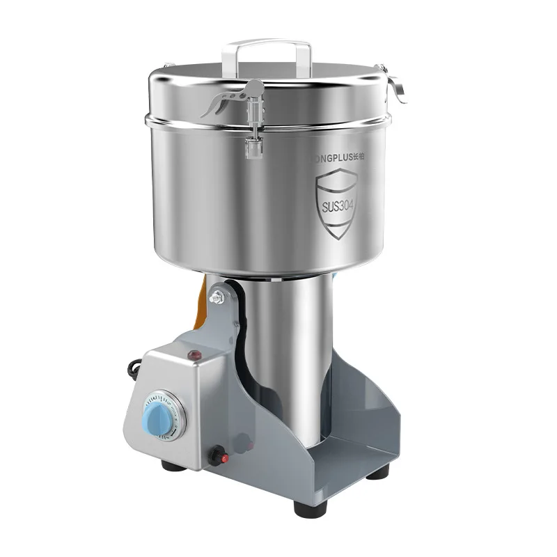 

2500g commercial grinder large Panax notoginseng mill ultra fine steel medicinal materials dry grinding beater 220V 2000W