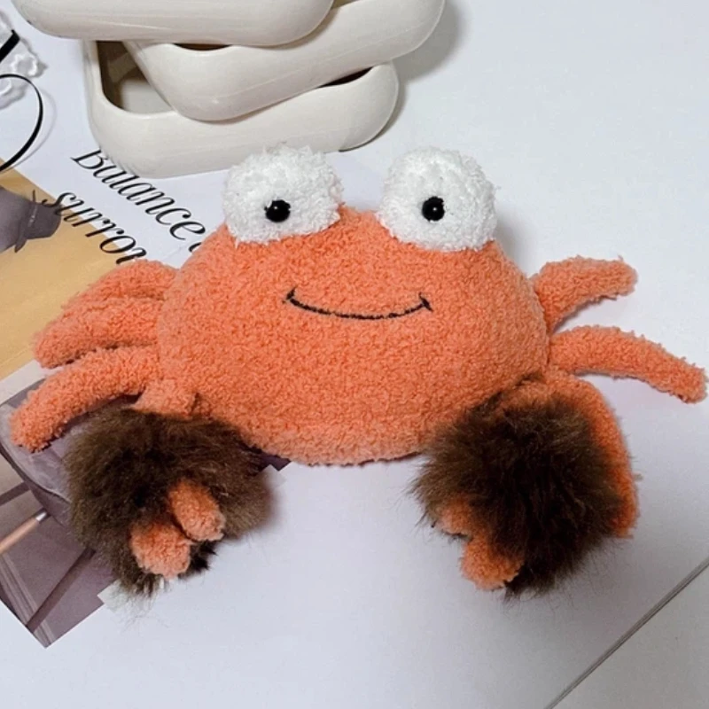 Juguetes de peluche cangrejos peludos el dinero es abundantes muñecos lindos de peluche acompañan almohadas juguetes de peluche son suaves y agradables para la piel exquisitos