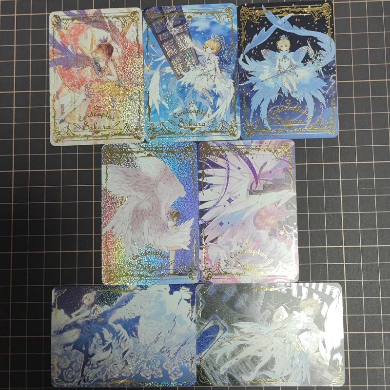 

Card Captor KINOMOTO SAKURA ACG Diy оригинальный самоконтроль коллекционная подпись торговая флэш-карта аниме мультсериал подарок