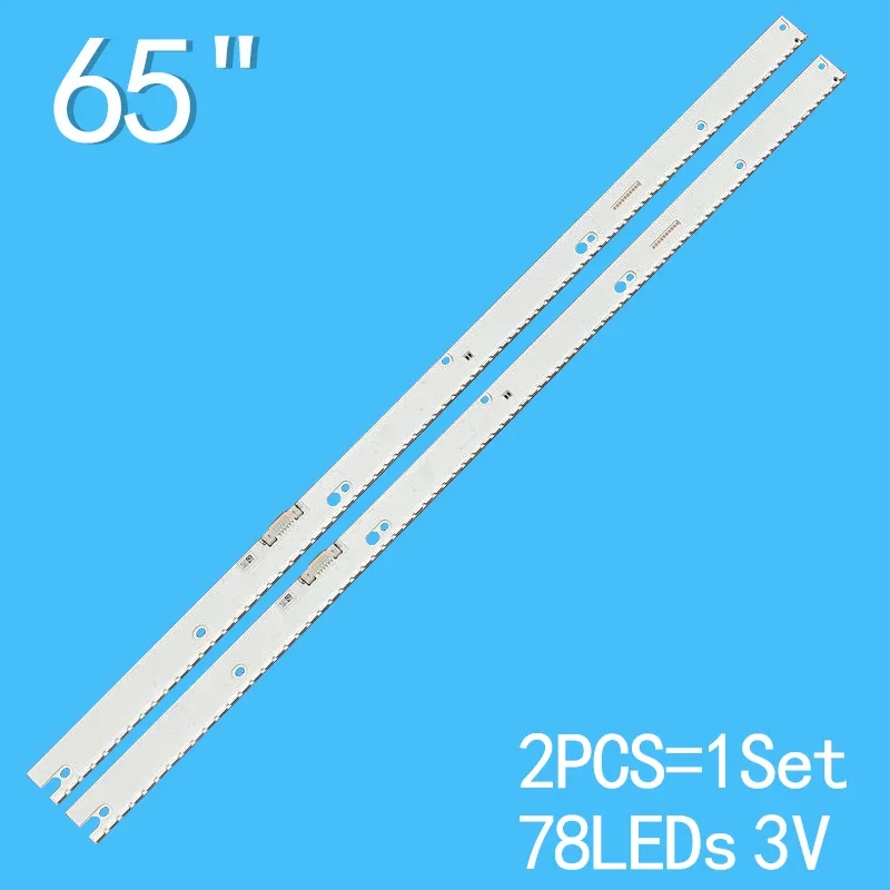 Sam.sung 용 LED 백라이트 스트립, HG65AE890UJXXZ LM41-00295A 00296A BN96-40171A 40172A 40173A 40174A Un65ku6500 V6ER _ 650SMAISMB