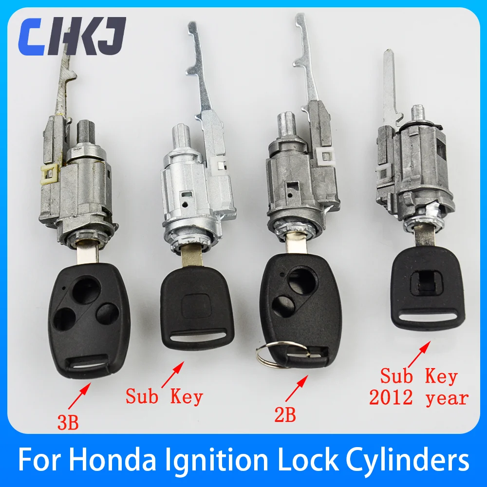 

CHKJ Car Lock For Honda Ignition Lock Core For Accord/Fit/New Civic/Odyssey/CRV Ignition Lock Cylinders With 1 Key