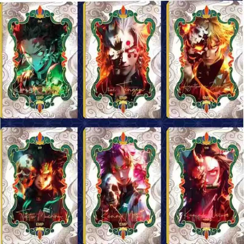 Caja de refuerzo de tarjetas Demon Slayer, colección de tablero CK, creatividad Cultural, Anime raro, juego de mesa de fiesta, juguetes para niños