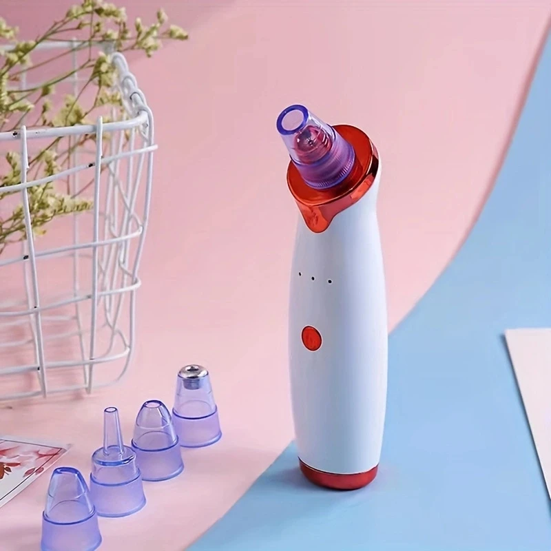 Blackhead Remover Pore Vacuum Face Cleaner Electric Pimple Acne Black Head Removal USB Rechargeable Water Cycle Black Dot Remove