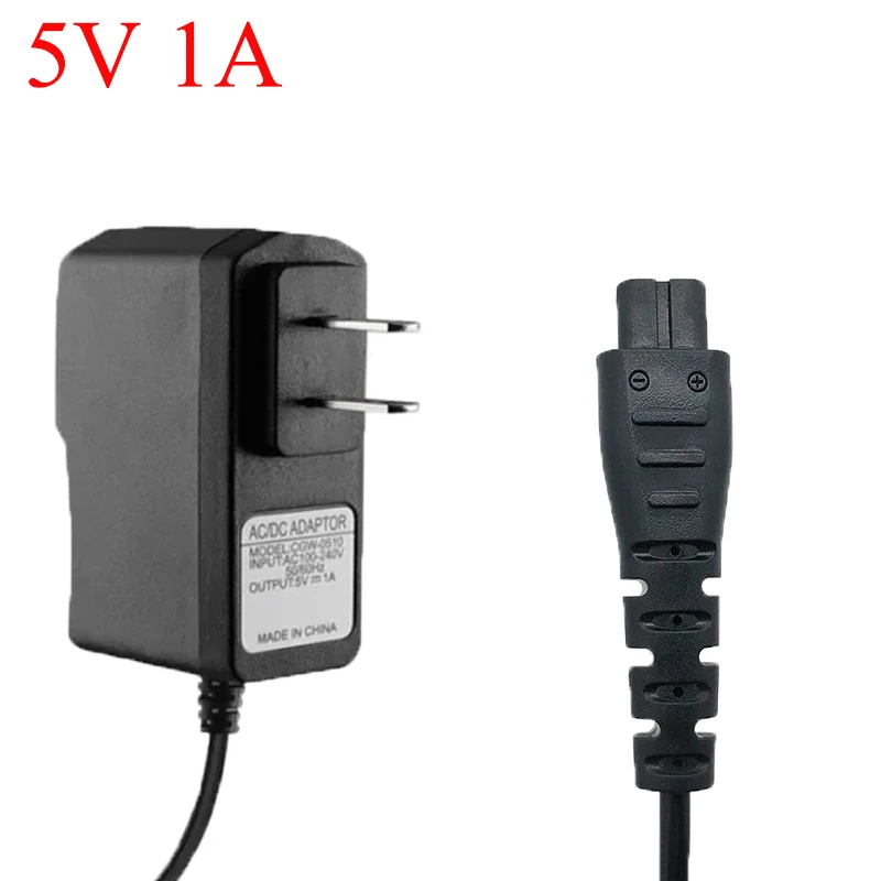 5V 1A Power Adapter Beard Trimmer Razor Charger for Remington Shaver XR1330 XR1350 PF7500 XF8500 HC5870 HC4250 MB4900 PF7600