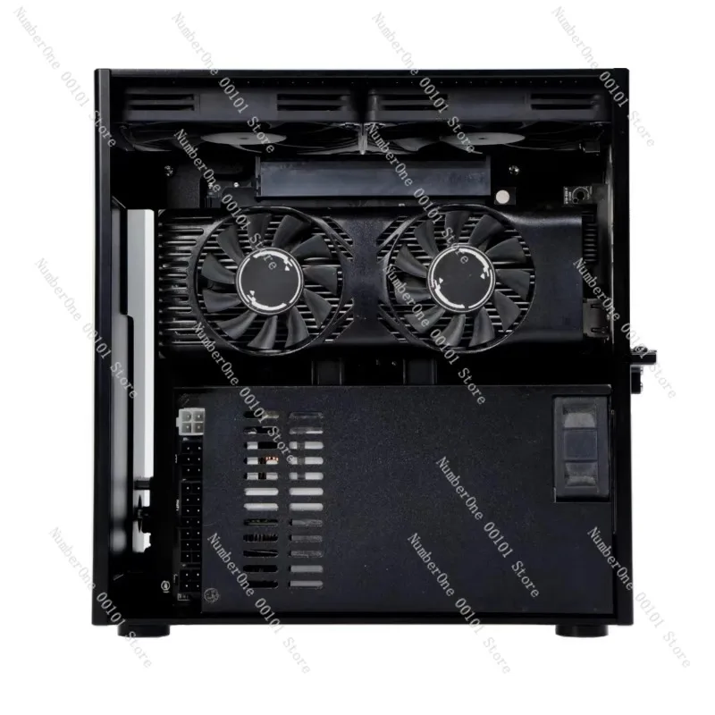 For ZS-A4DC V4 ITX Case, 4.3L Small Form Factor Half-Height PC Chassis, Support RTX 4060 Low Profile