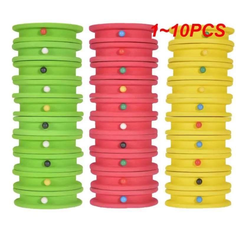 

1~10PCS Fishing Diameter 66-69mmCarp Fishing Rig Winders Pulleys Thread Line Foam Plate Board Winding Line Wire Board Spool