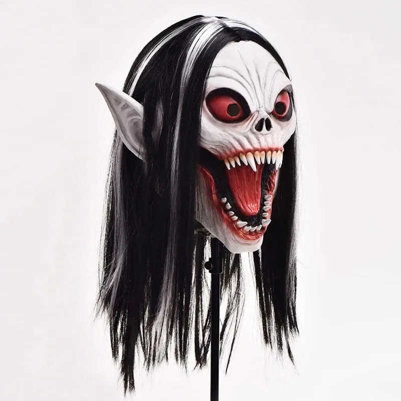 Morbius Cosplay Latex Headgear Halloween Carnival Party Vampire Mask For Adults mb.3