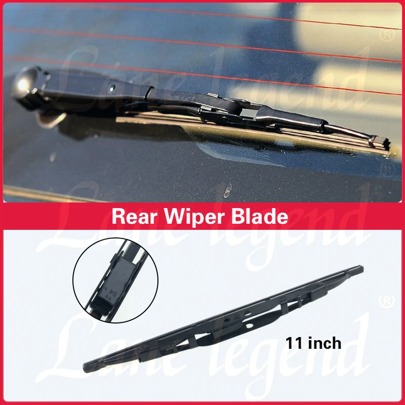 مجموعة شفرات الممسحة الأمامية والخلفية لسيارة جيب كومباس MK49 2006 - 2016 الزجاج الأمامي نافذة الزجاج الأمامي فرشاة المطر للسيارة 22 "+ 20" + 11"