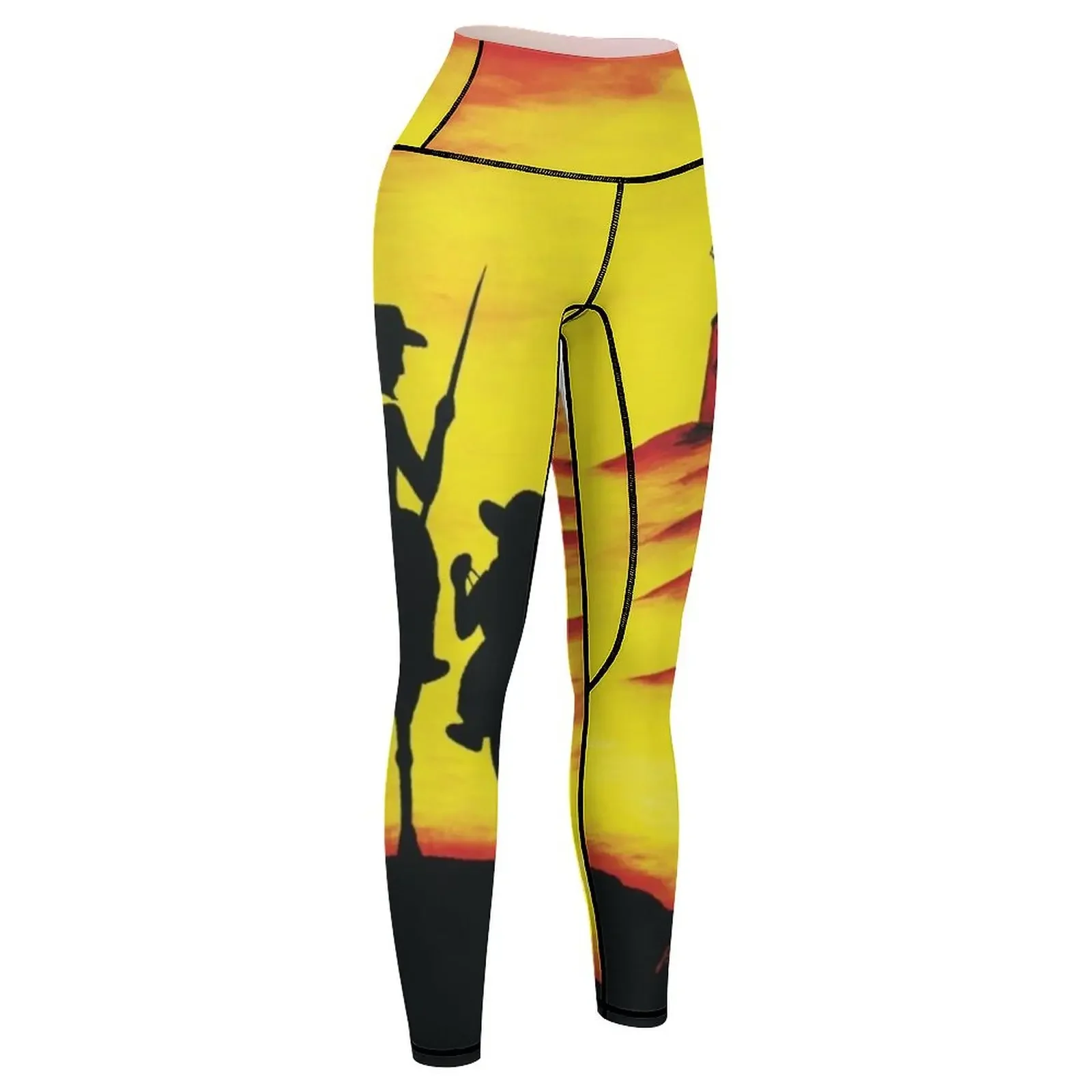 The man of La Mancha Leggings gym's clothing for girls for physical Fitness clothing Womens Leggings