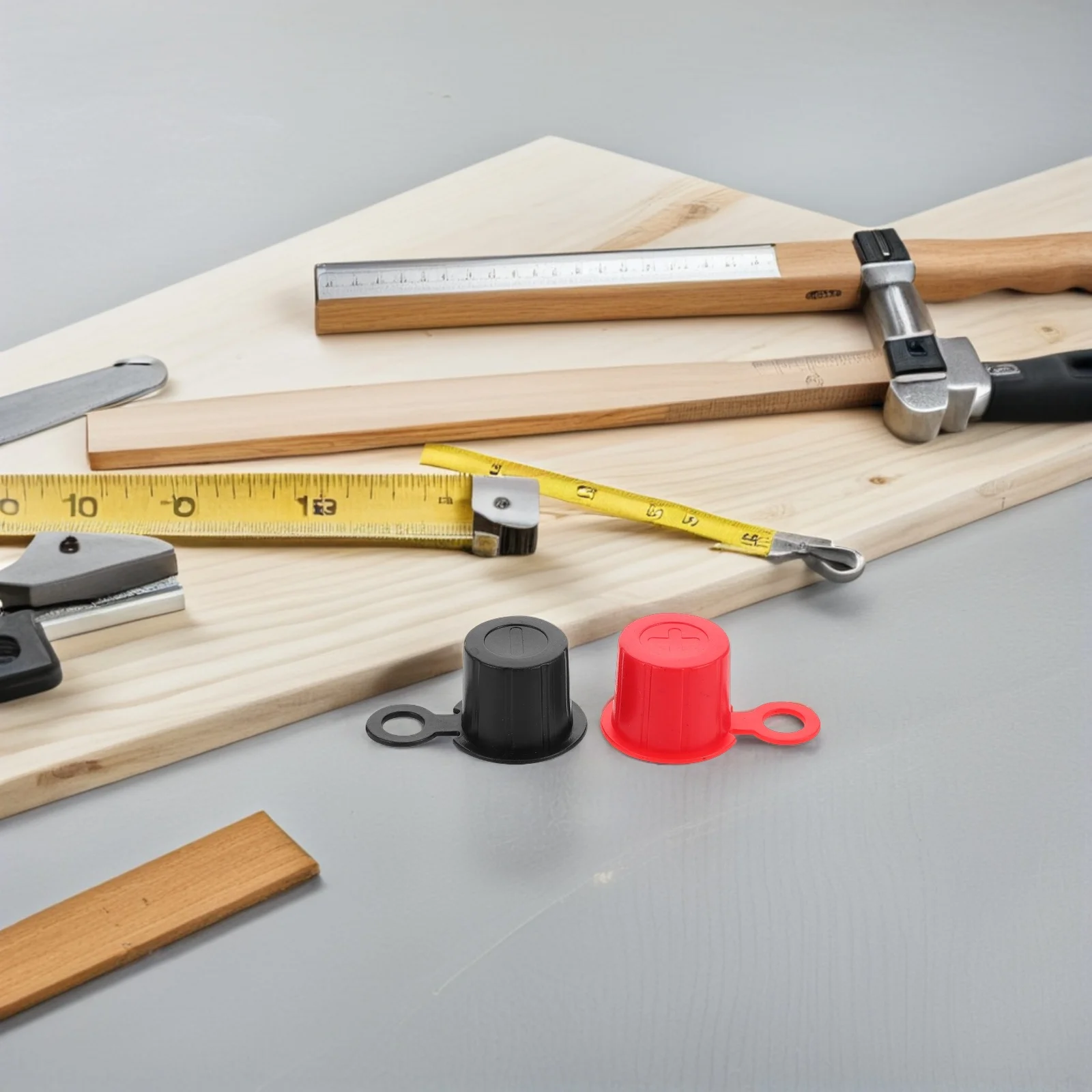 

1Pair Top Post Terminal Insulation Covers Heavy Duty Protector Caps for Automotive Marine Engine Bay Safety and