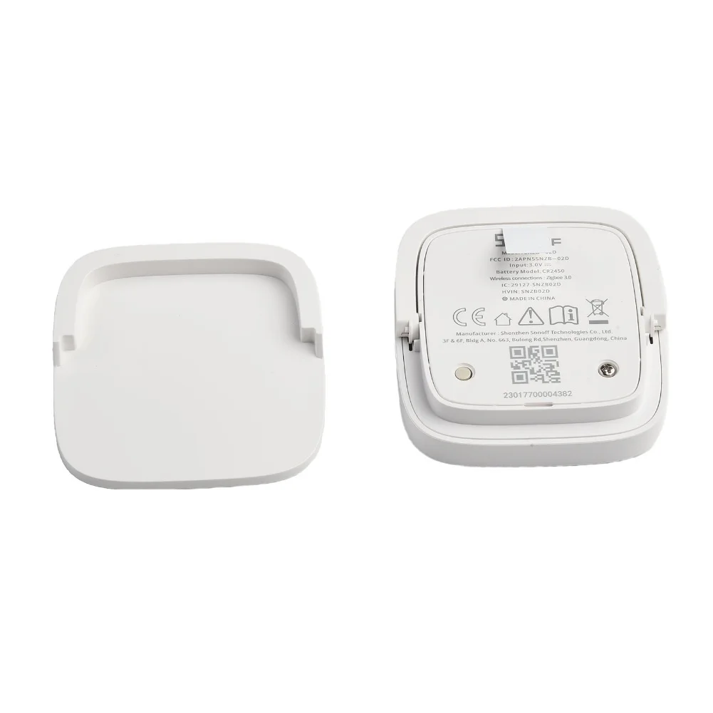 Smart Temperature Humidity Sensor for Zigbee 3 0 SNZB02D with Clear LCD Screen for Accurate Indoor Climate Monitoring