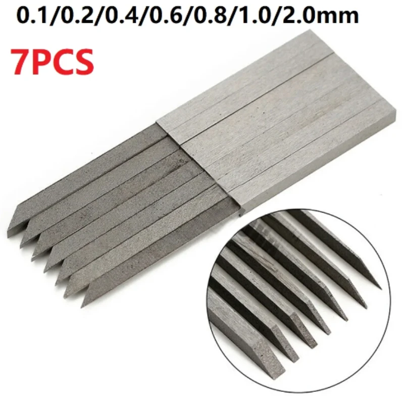 Model Engraving Knife Bits Replacement Bits for Engraving Wear-resistant Model Scribe Engraving Cutting Tool Replacement Bits