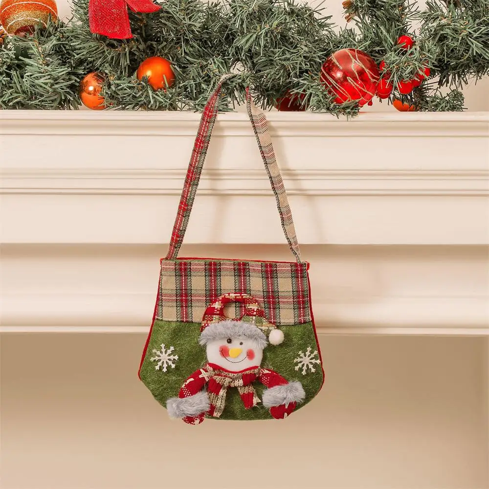 1/2PCS Gift Bag Durable The Perfect Holiday Gift Multifunction Trend Fashionable Need Santa Claus Themed Bag Household Products