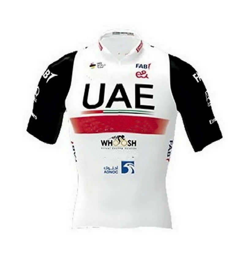 2023 UAE TEAM Men's Cycling Jersey Short Sleeve Bicycle Clothing With Bib Shorts Ropa Ciclismo