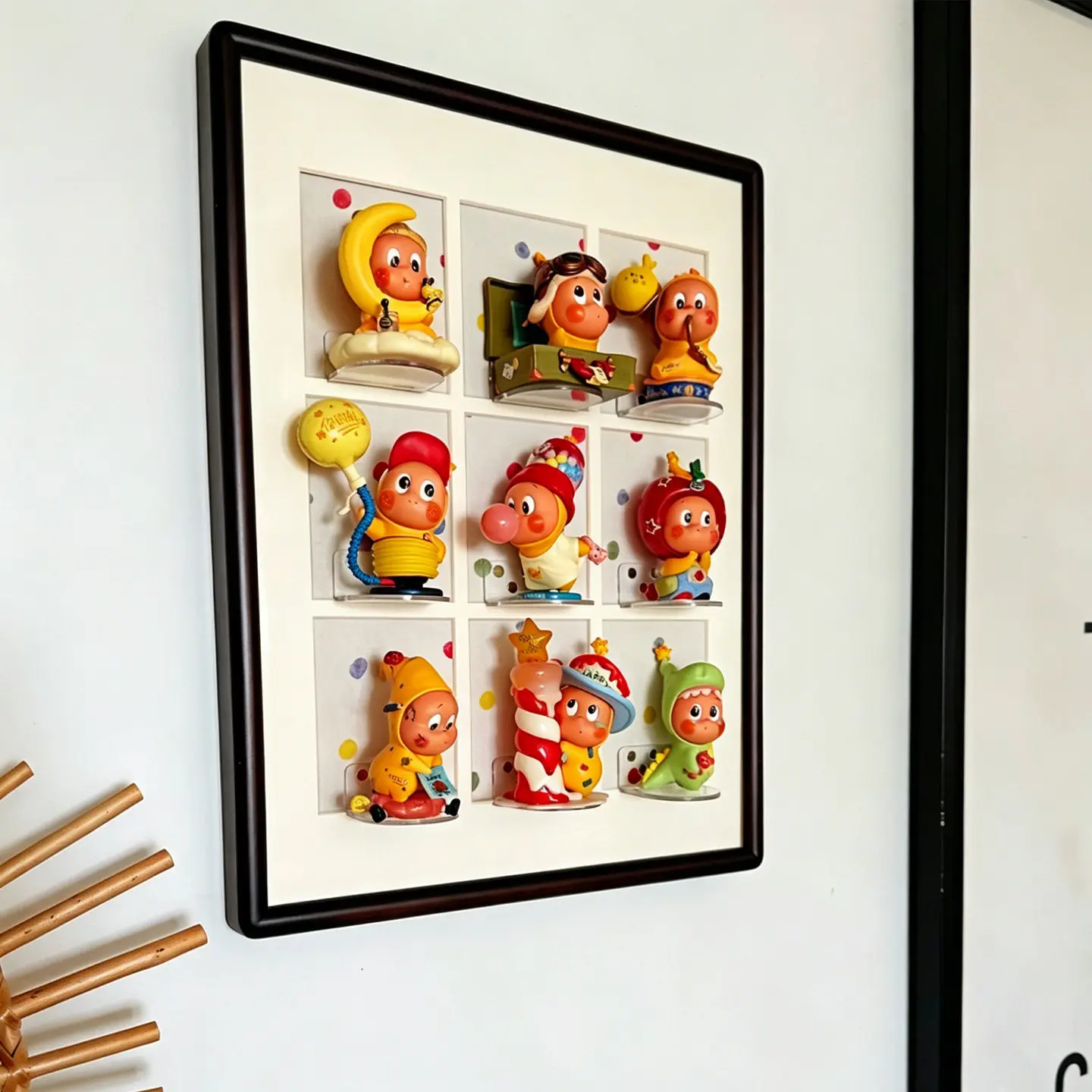Non Perforated Acrylic Bracket, Hand-Held Storage Rack, Base, Wall Decoration Rack, Doll Display Stand, Clear Acrylic Shelf