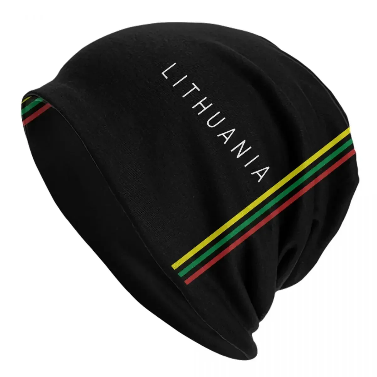 Lithuania Flag Lithuanian Bonnet Hats Fashion Outdoor Skullies Beanies Hats for Men Women Knitting Hats Warm Multifunction Cap