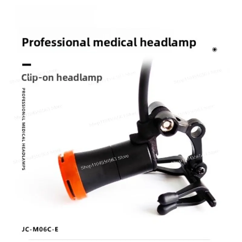 3W LED Dental Loupe Headlamp Set - Rechargeable Head Light with Binoculars Magnifier for Dentists