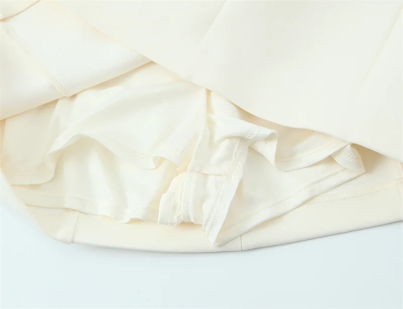 Women's Dress 2026 Summer New Style White Sleeveless Hollow-out Decor Qipao-style Mini Dress Elegant and Fashionable - Image 5