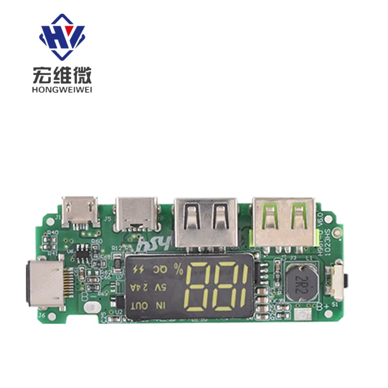 18650 Charging Board Dual USB 5V 2.4A Mobile Power Bank Module 186 50 Lithium Battery Charger Board Circuit Protection