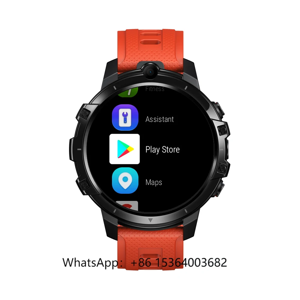 

TJXL-Zeblaze THOR 6 4G SmartWatch 1.6 Inch IPS Display GPS/GLONASS Helio P22 Octa Core 64GB 830mAh Android 10 Smart Watch in Sto