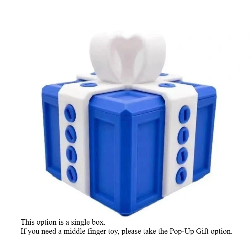 Prank Box Middle Finger In A Box,Middle Finger Surprise Gift Box,Funny