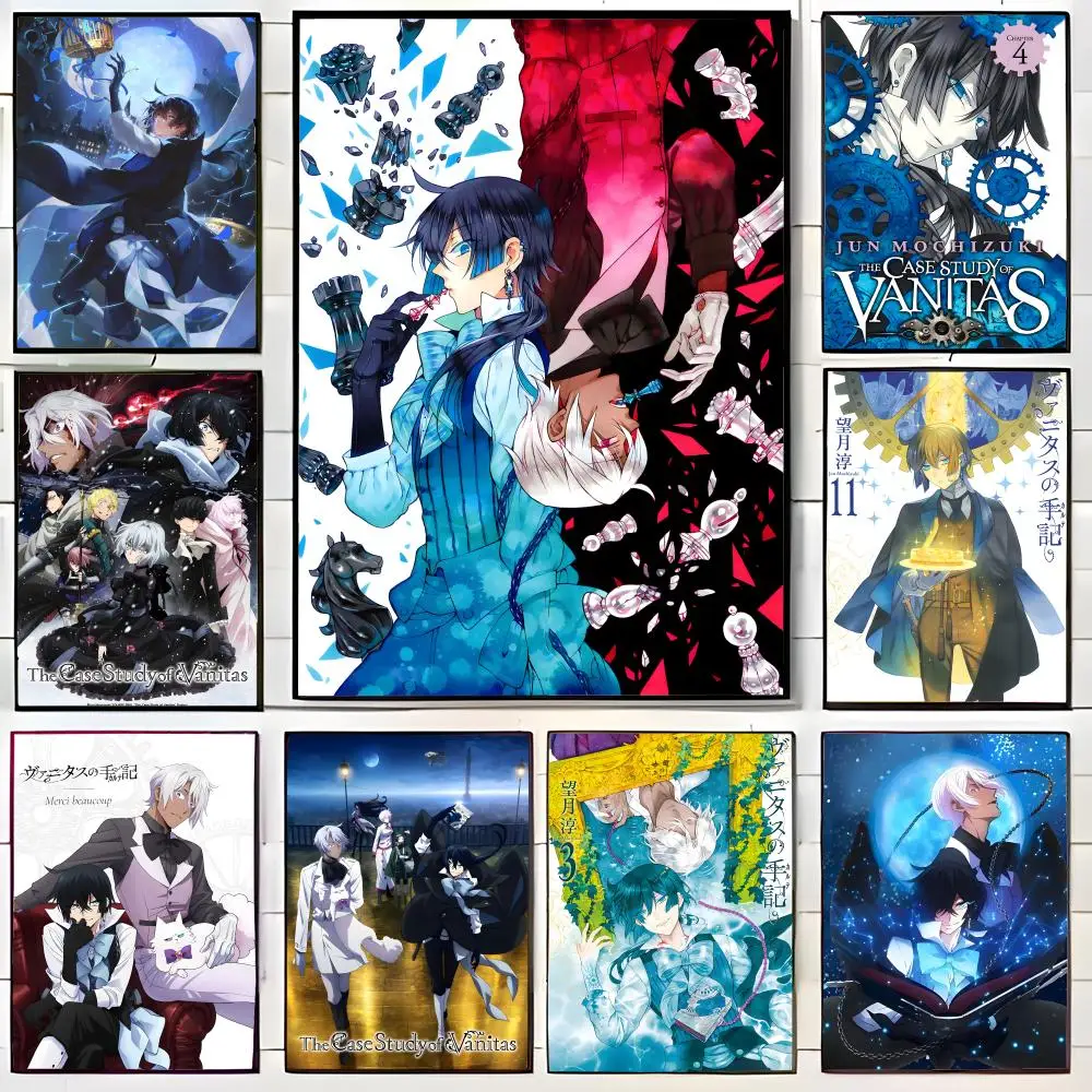 Gothic Anime T-The C-Case Study Of Vanitas Poster Wall Art Print Decorative Mural Home Decor Gift Unframed