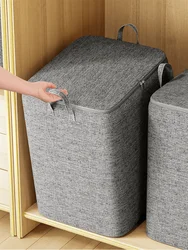 1PC  Clothing storage,  bagused for organizing bedrooms, closets, clothes, quilts, storage and storage with covers and handles