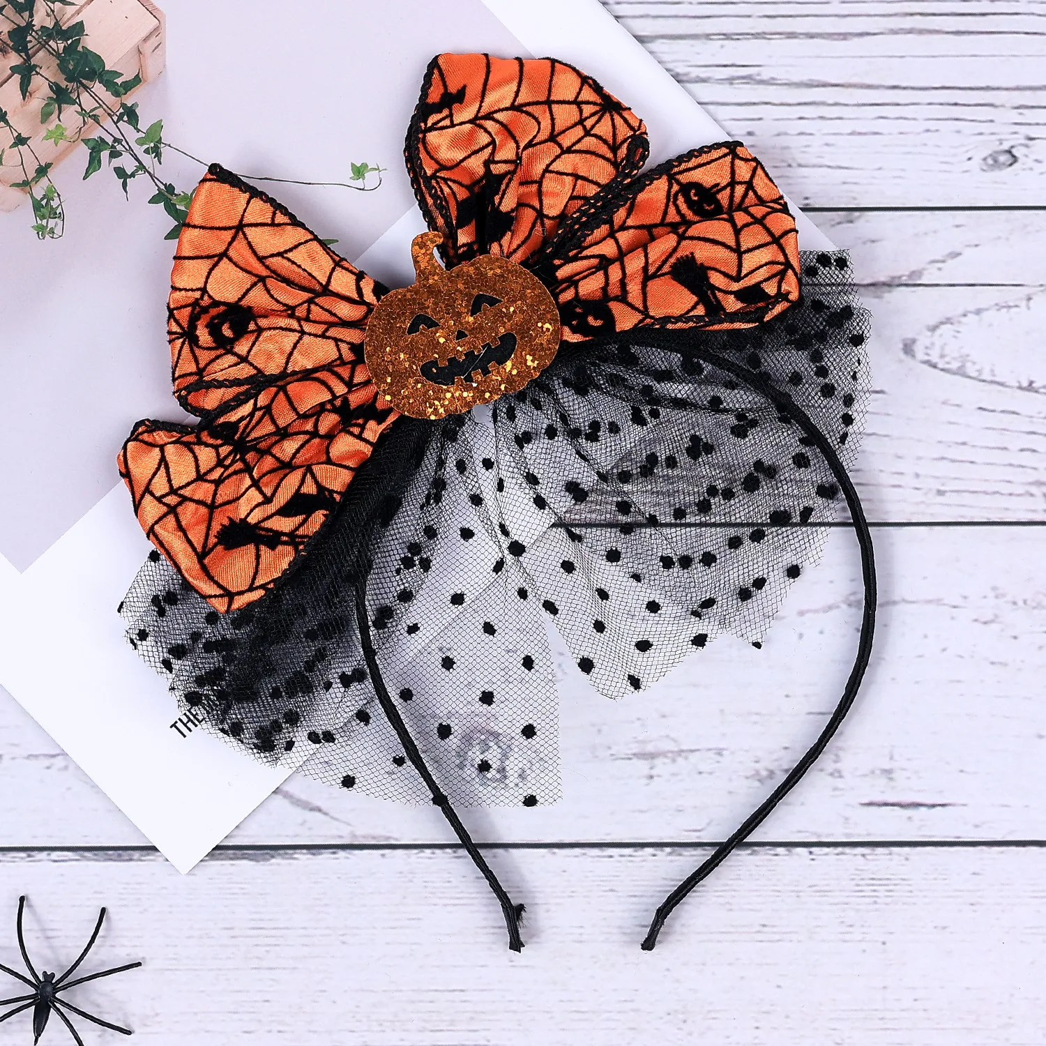 Halloween Hair Accessories for Girls Pumpkins Demons Funny Hairbands Adult Children\'s Costumes Props Children\'s Supplies