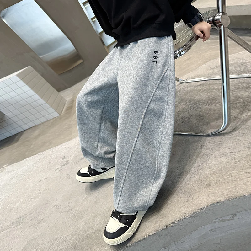 Item Baby Boy Pants Age 4-14Years Tween Boy Utility Pants Teenage Child Autumn Bottom Toddler Casual Fashion Long Pants Trousers