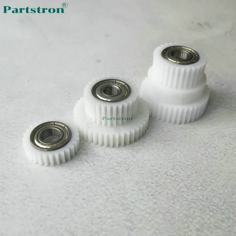 Drive Gear Kit 3Pcs 612-12208 612-82407 612-80017 For use in Riso RV RZ EV EZ RZ 200 220 230 300 310 330 370 390 530 570