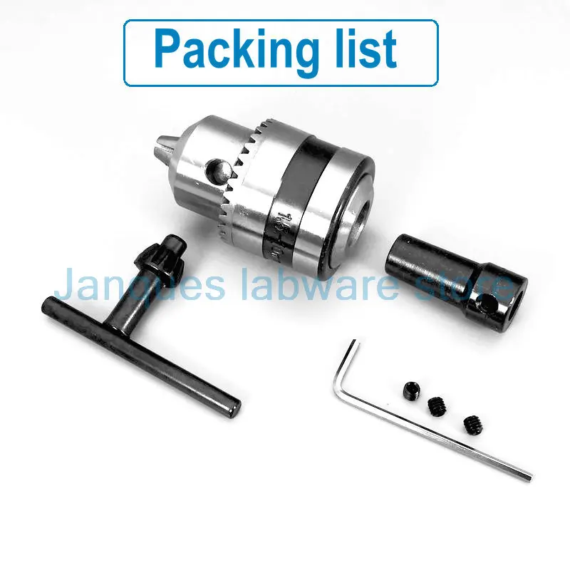 1pcs Lab Agitator drill chuck, micro drill chuck, cone type 1.5-10mm grinding head laboratory electric mixer adapter