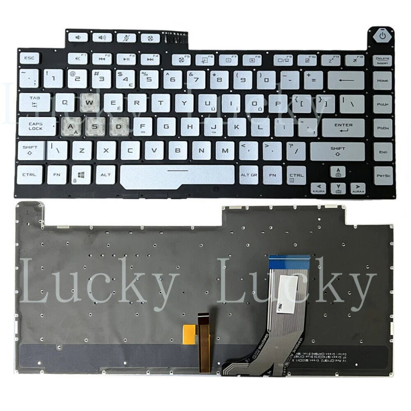 

Новая RGB-клавиатура с подсветкой для Asus ROG Strix G512 G512LI G512LU G512LW G512LV (US-раскладка)