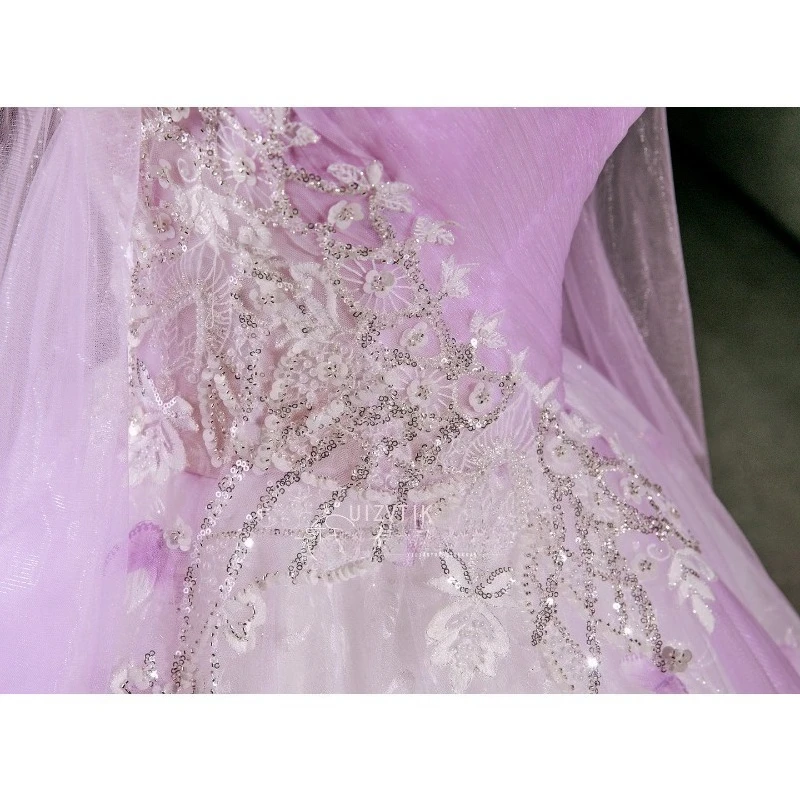 Роскошные вечерние платья, бальное платье, женское милое платье с открытыми плечами и длинными рукавами для выпускного вечера, платья для особых случаев по индивидуальному заказу 2026