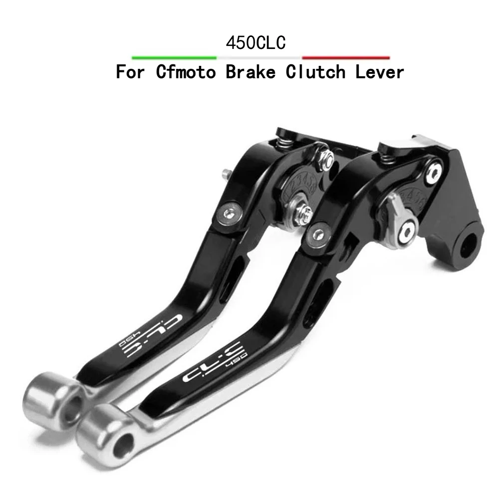 

For Cfmoto CLC450 CL-C450 450CLC CNC Clutch Lever Brake Lever Set Adjustable Folding Handle Levers Motorcycle Accessories