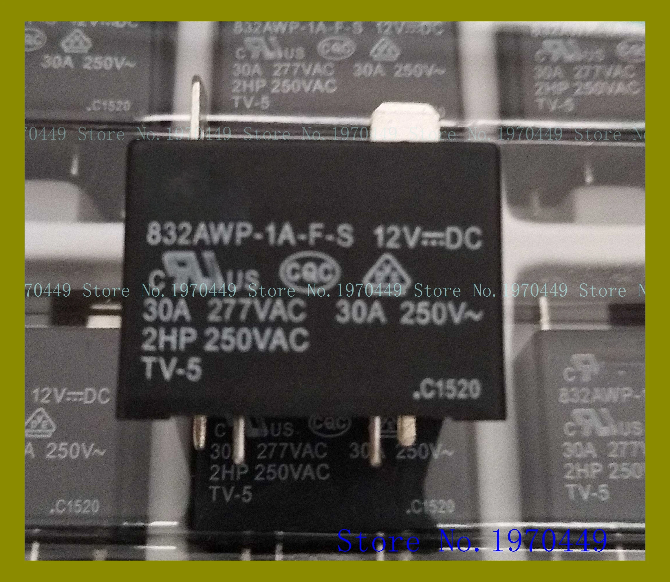 832AWP-1A-F-S 12V CC 30A 4