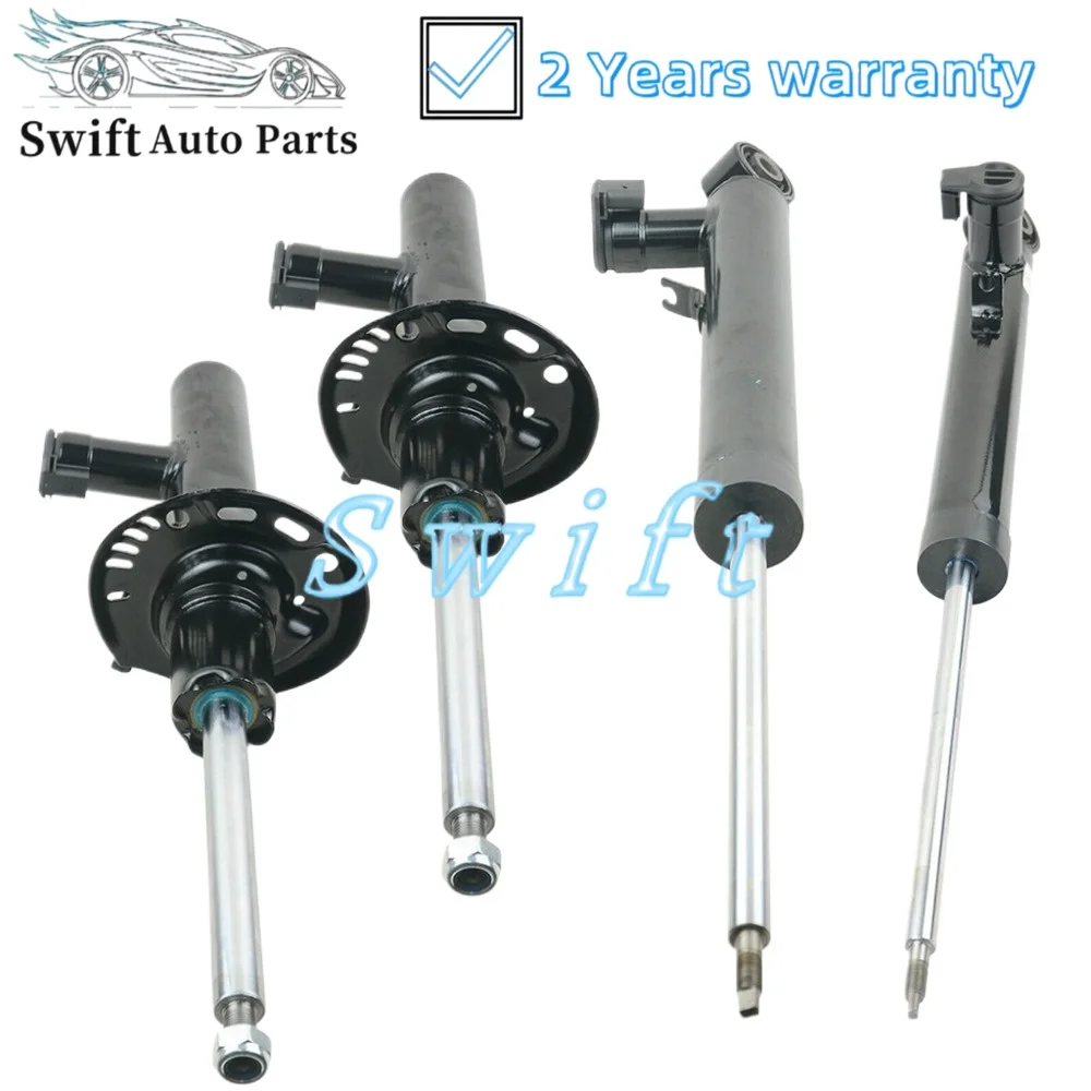 4x Front Rear Shock Absorbers Struts Electric For VW Passat CC Golf VI Scirocco 3C0413031D 7N0413031K 7N0513045 7N0513046