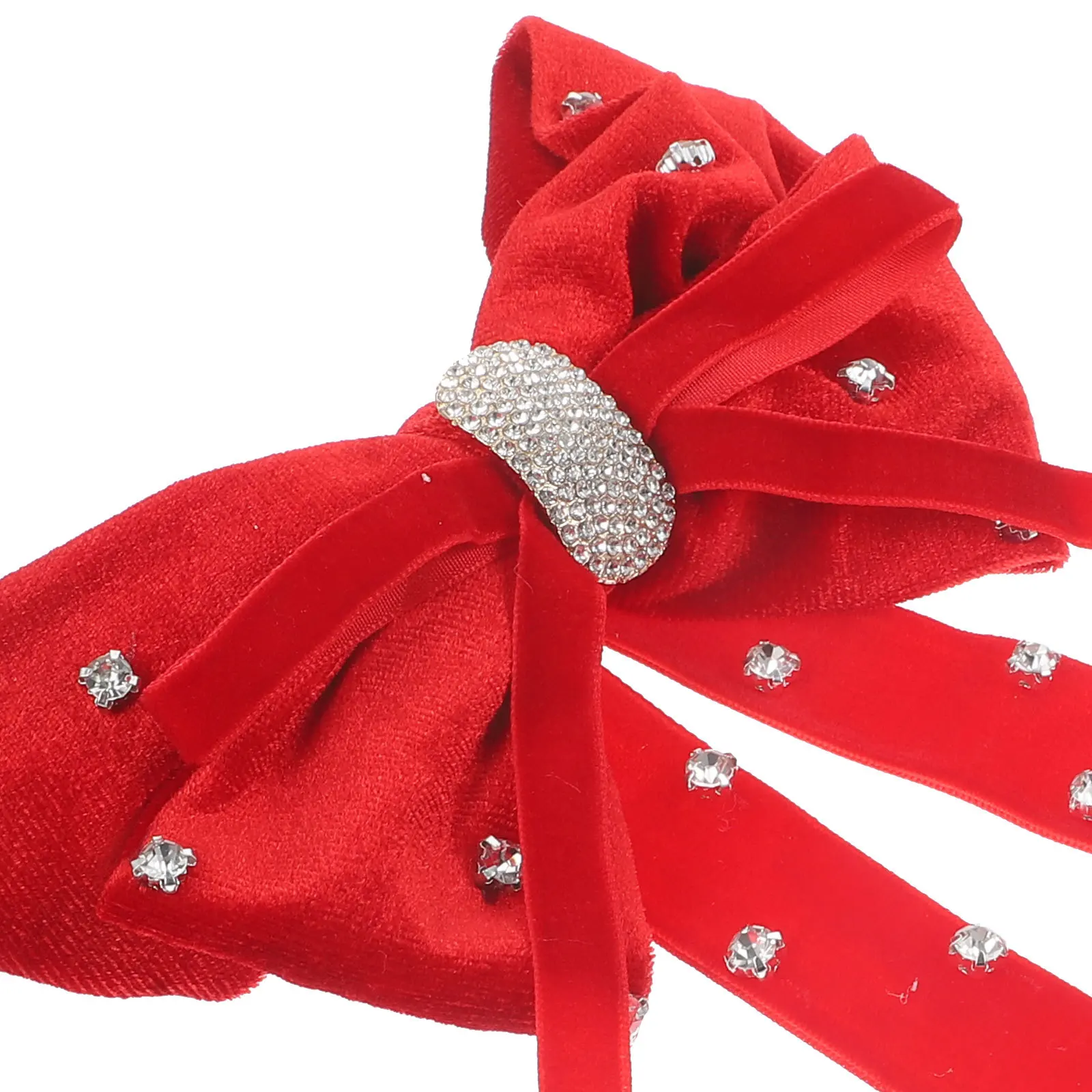

Waterfall Bow Hair Clip Large Fabric Bowknot Hairpin Durable Long Hair Barrette For Women Wedding Party Prom