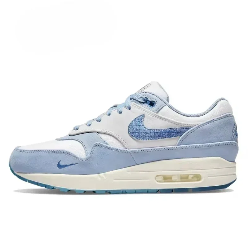 Nike Air Max 1 Men's and Women's Comfortable Breathable Running Shoes, Versatile Cushioning Sports Shoes