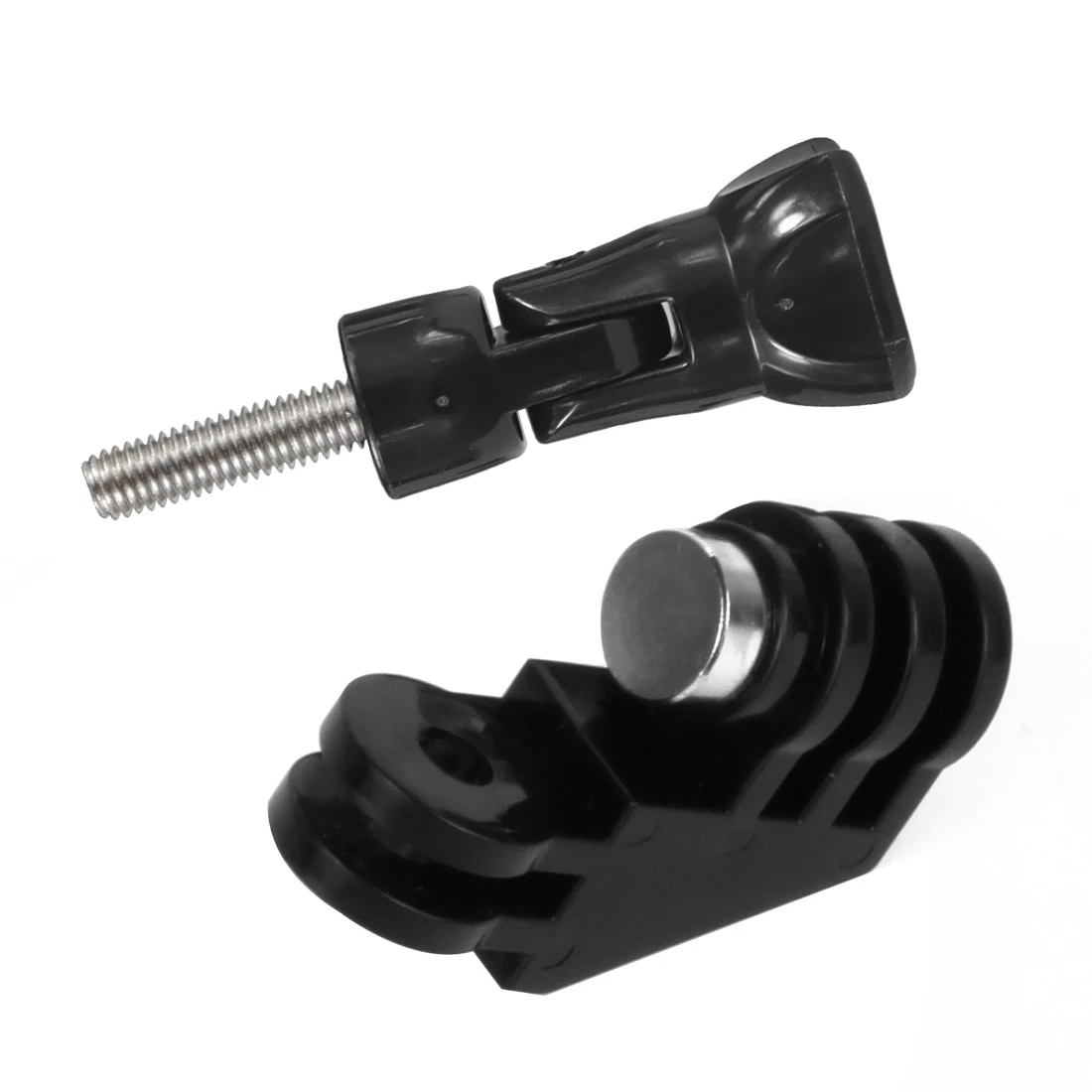 Gopro 9 8 sjcamyiアクションカメラ用90度エルボー三脚取り付けネジアダプター付き360度回転ジョイントコネクタブラケット