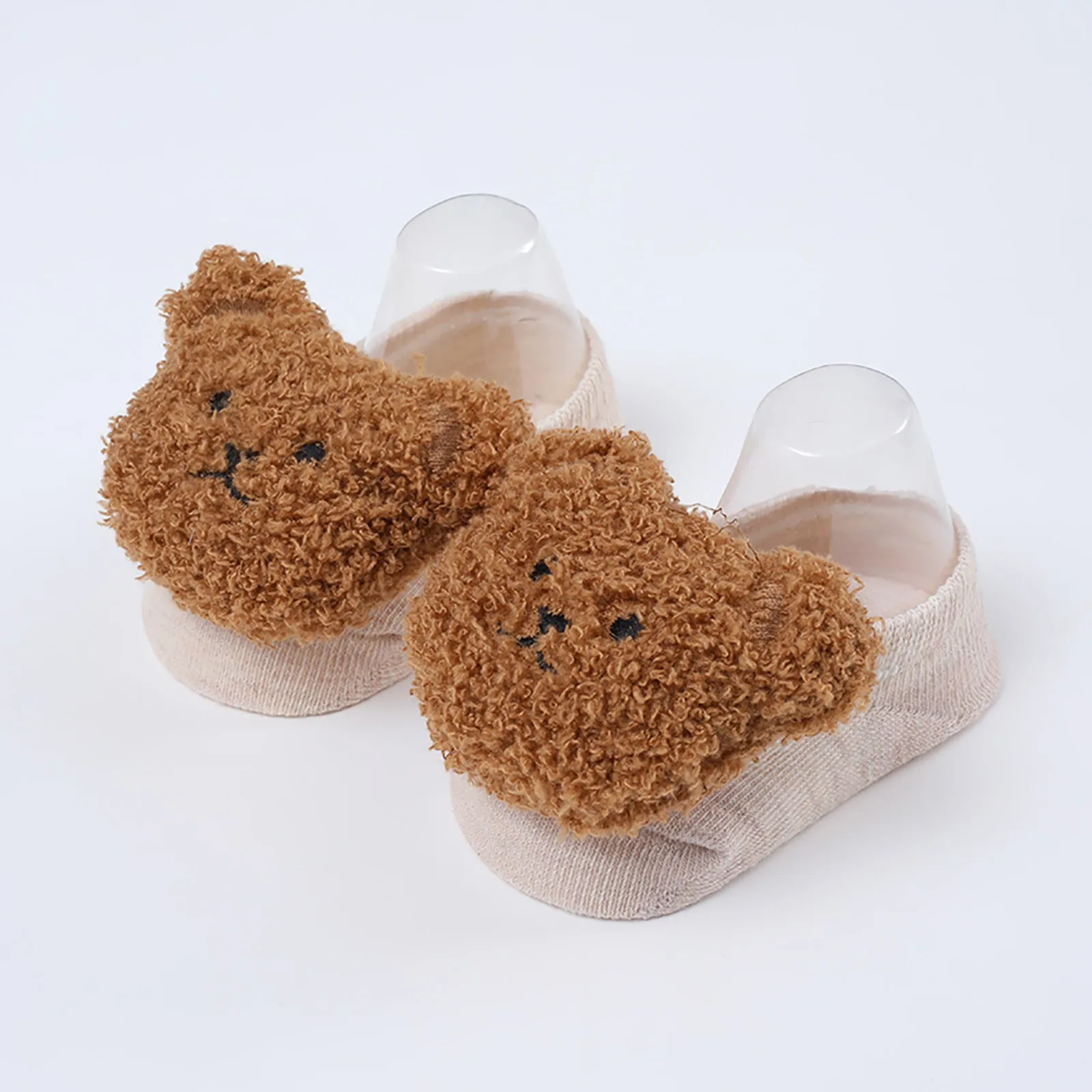 Autumn Winter Baby Girls Shoes Newborn Cartoon Animal Baby Infant Baby Boy Warm Fleece Anti Slip Soft Cotton Floor Sock Shoe