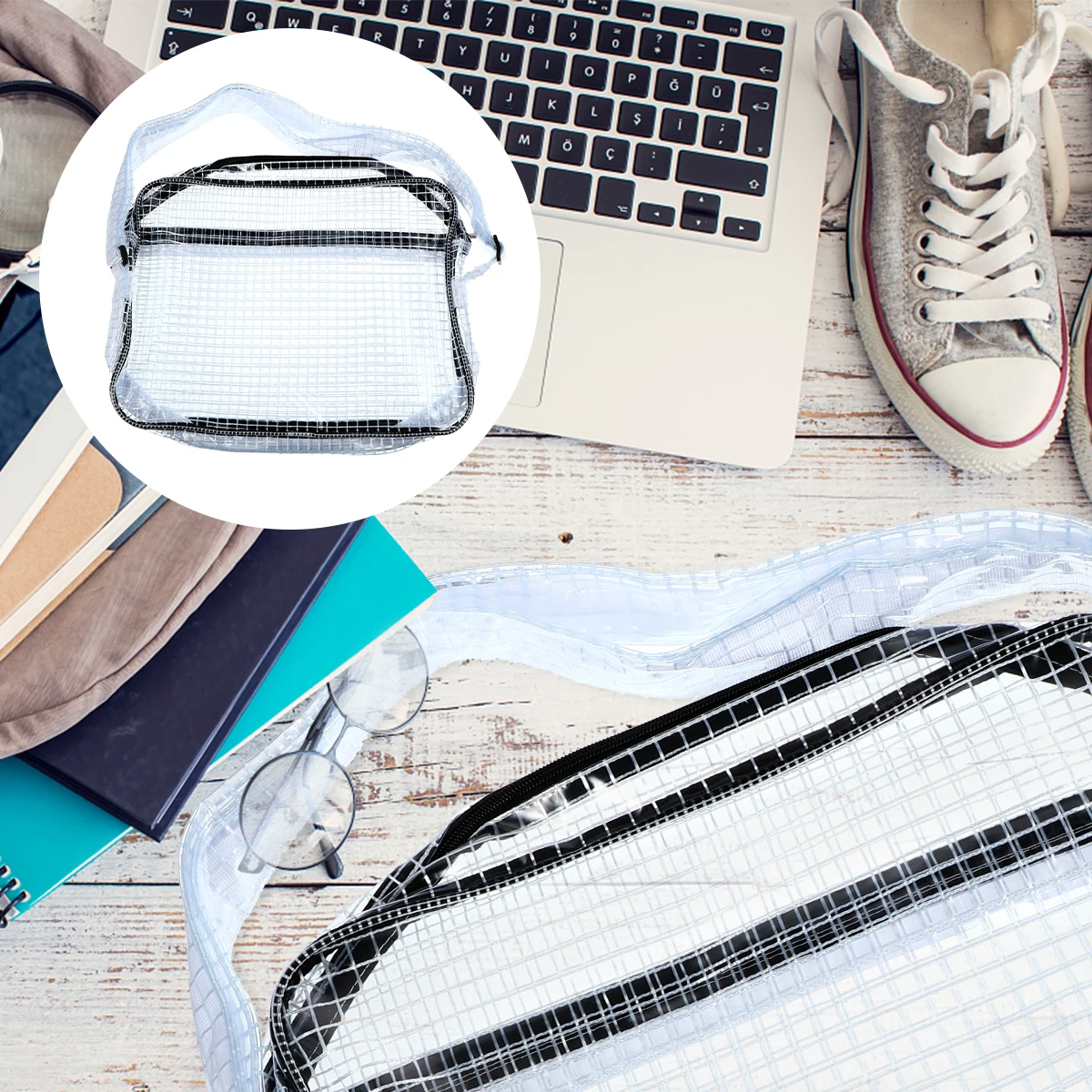 Portable Work Bag Durable Toolkit Clear Tote Bags Anti Dust Saddlebag Static Free Storage ganizers Long Lasting Use Practical