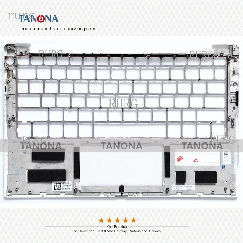 R+ Brand New 0DP52R DP52R Palmrest KB Bezel Upper Case Cover for Dell XPS 13 9370 9380