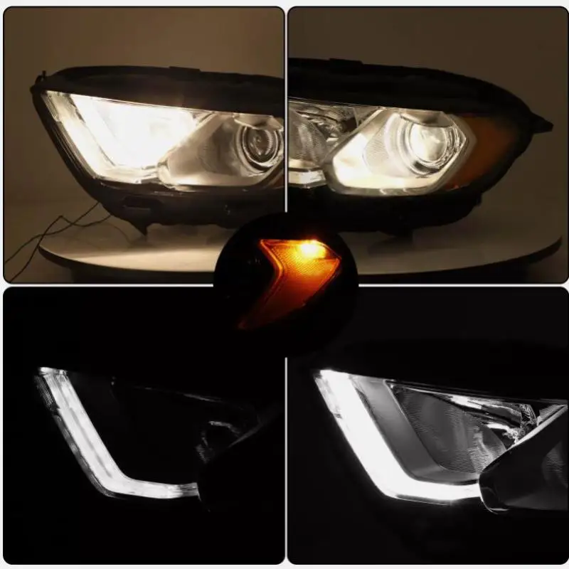 Accesorios de coche de alta calidad, faros LED DRL para Ford EcoSport halógeno 2018-2022 con bombillas izquierda + derecha
