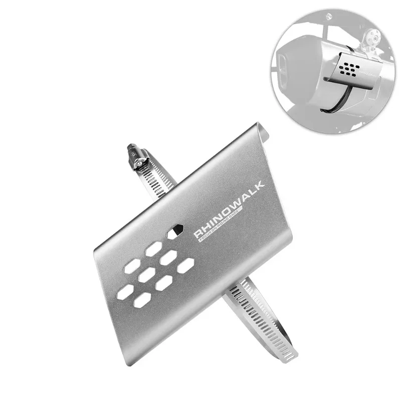 

2026 Rhinowalk Motorcycle Exhaust Heat Protection Universal Motorcycle Exhaust Muffler Pipe Heat Shield Cover